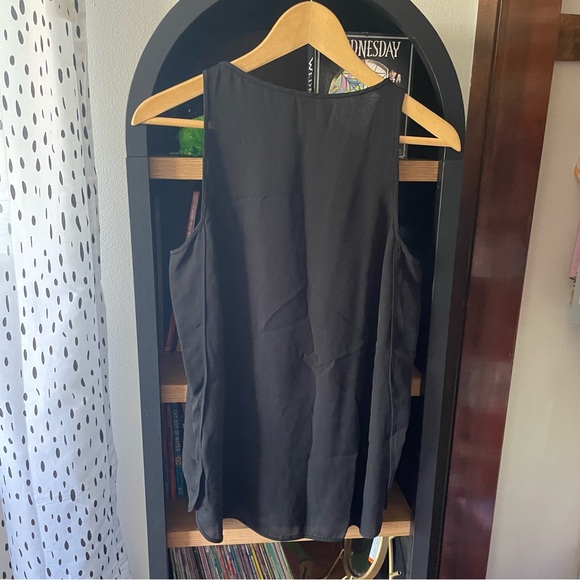 Theory black silk tank - Picture 4 of 5